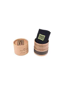 The Tie Hub Men Calf Length Pure Cotton Socks