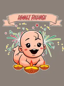 SillyBoom Graphic Printed Pure Cotton Maternity T Shirt Night Dress