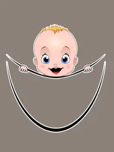 SillyBoom Printed Maternity T-shirt Night Dress