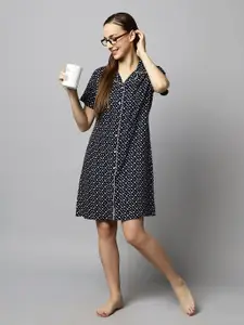 ETC Printed Shirt Nightdress