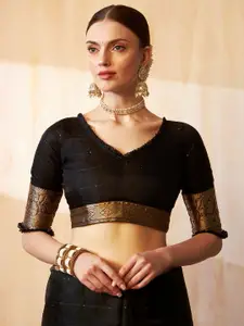 KALINI Woven Design Zari Jacquard Banarasi Saree