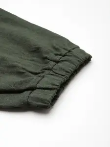 HRX by Hrithik Roshan Men Relaxed Fit Pure Cotton Yoga Joggers