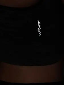 HRX by Hrithik Roshan Abstract Full Coverage Rapid-Dry Lightly Padded Workout Seamless Bra