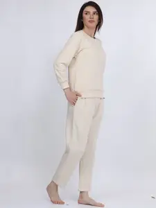 MAYSIXTY Women Mid Rise Lounge Pant