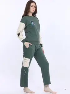 MAYSIXTY Women Mid Rise Lounge Pant