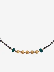 Kushal's Fashion Jewellery Gold-Plated Antique Necklace