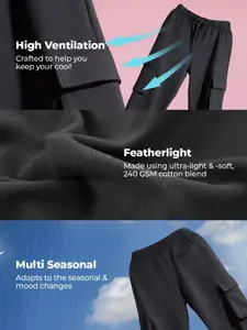 Bewakoof Air 1.0 Men Oversized Plus Size Joggers