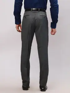 Raymond Men Slim Fit Pleated Trousers