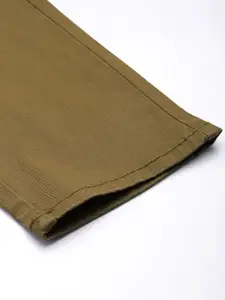 Harvard Men Relaxed Straight Leg Straight Fit Trousers
