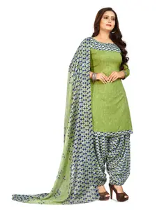 MANVAA Geometric Printed Unstitched Dress Material