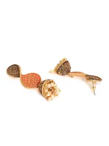 Priyaasi Gold Plated Jhumkas