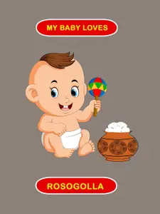 SillyBoom Graphic Printed Maternity Night Dress