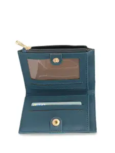 Baggit Geometric Printed Structured Shoulder Bag With Wallet