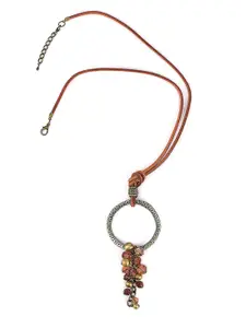 Rhea Rhodium-Plated Necklace