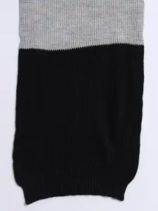 HANDICRAFT PALACE Colourblocked Woollen Scarf