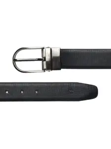 CRUSSET Men Textured Reversible Belt