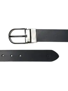CRUSSET Men Leather Reversible Formal Belt