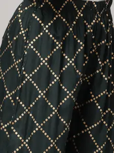 Kryptic Women Geometric Printed Lounge Pants