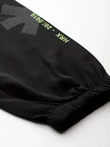 HRX by Hrithik Roshan Men Printed Detail Running Rapid-Dry Joggers