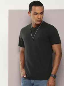 Kook N Keech Men Henley Neck Pure Cotton T-shirt