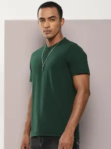 Kook N Keech Men Henley Neck Pure Cotton T-shirt