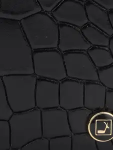 Da Milano Men Textured Leather Two Fold Wallet