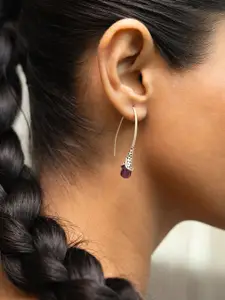 SHAYA Silver-Toned Sterling Silver Earrings