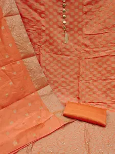 Panzora Ethnic Woven Design Banarasi Unstitched Dress Material