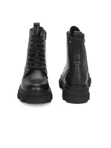 Delize Women Mid-Top Chunky Boots