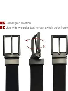 Roadster Men Leather Reversible Formal Belt