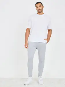 Styli Men Eco-Earth Slim Fit Cotton Terry Joggers