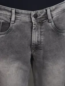 V-Mart Men Slim Fit Clean Look Heavy Fade Knitted Cotton Jeans