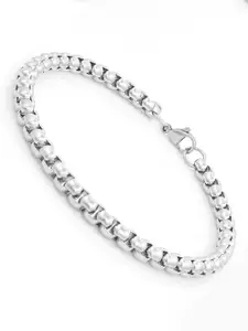 Fashion Frill Silver-Plated Charm Bracelet