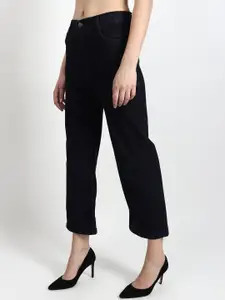 TYFFYN Women Jean Slim Fit High-Rise Cropped Stretchable Jeans