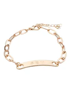 DressBerry Set Of 4 Gold-Plated Wraparound Bracelets