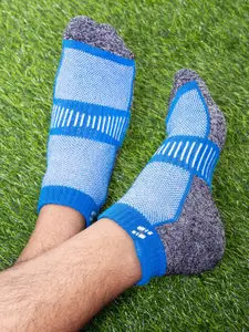 Supersox Men Pack Of 3 Patterned Cotton Ankle length Socks