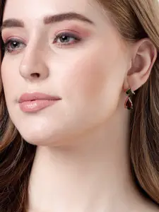 Scintillare By Sukkhi Gold Plated Drop Earrings