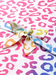 Ms.Lingies Abstract Printed Maxi Kaftan Nightdress