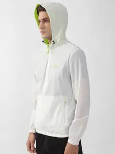 Peter England Casuals Hooded Tailored Jacket