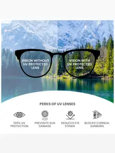 IDEE Men Square Sunglasses with UV Protected Lens IDSO203C3SG