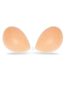 PLUMBURY Stick on Silicone Bra