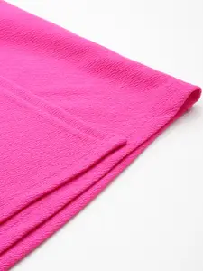 Chemistry Knot Detail High Low Hem Straight Skirt