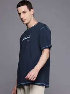 HRX by Hrithik Roshan Pure Cotton Upfront Stitch Printed T-shirt