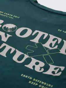 HRX by Hrithik Roshan Typography Printed Lifestyle T-shirt