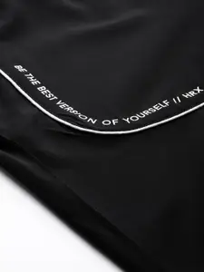 HRX by Hrithik Roshan Men Contrast Piping Detail Relaxed Fit Joggers