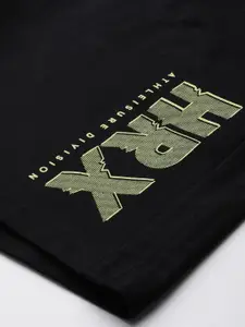 HRX by Hrithik Roshan Men Typography Printed Shorts