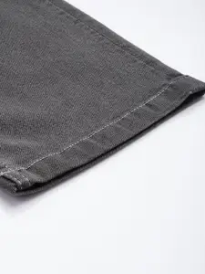 The Roadster Life Co. Women Straight Fit High-Rise Light Fade Stretchable Jeans