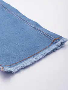 The Roadster Life Co. Women Mid Rise Straight Fit Light Fade Stretchable Jeans