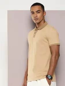 Kook N Keech Men Pure Cotton Polo Collar T-shirt