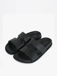 ALDO Men REEFSIDE Textured Leather Comfort Sandals